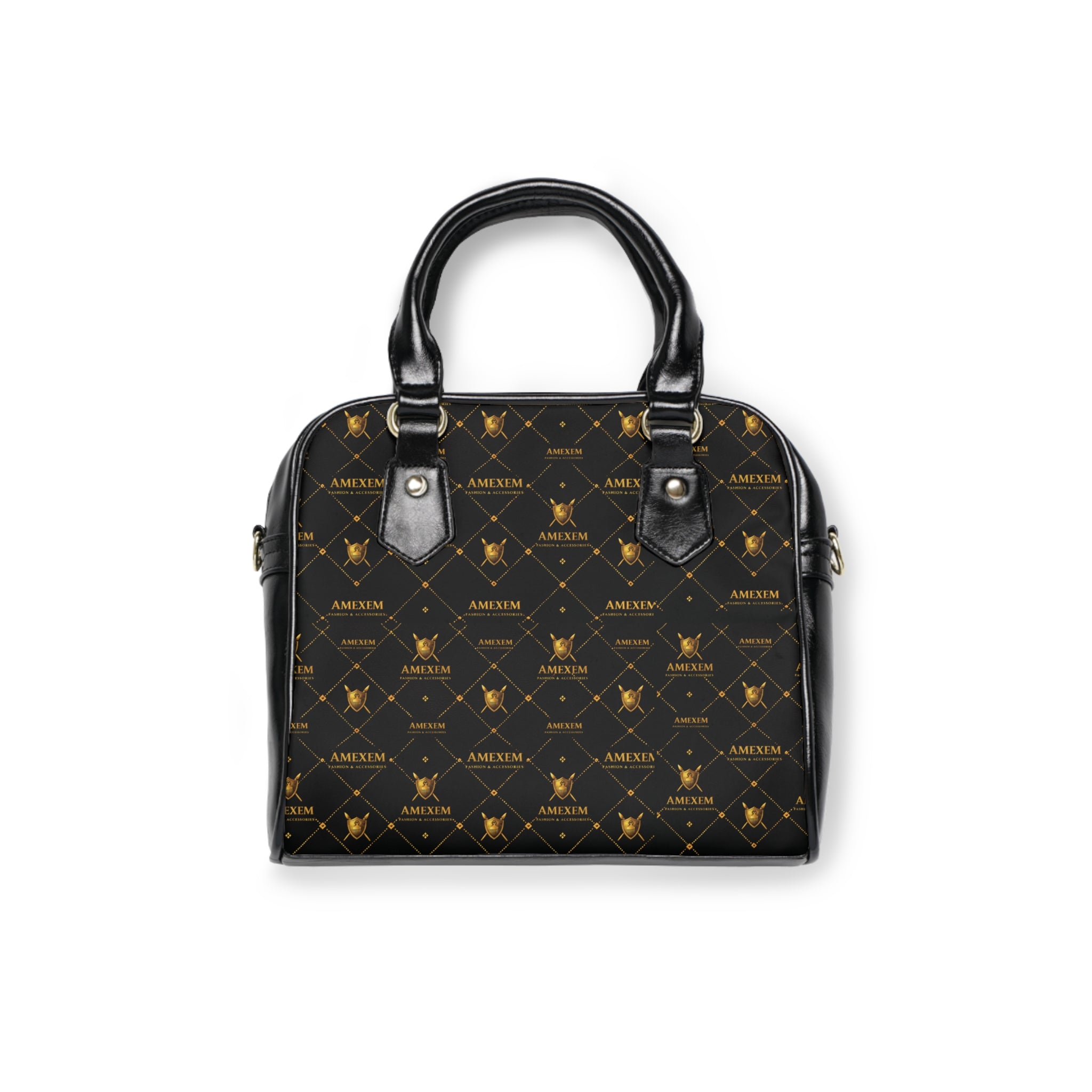 Amexem Monogram Shoulder Handbag