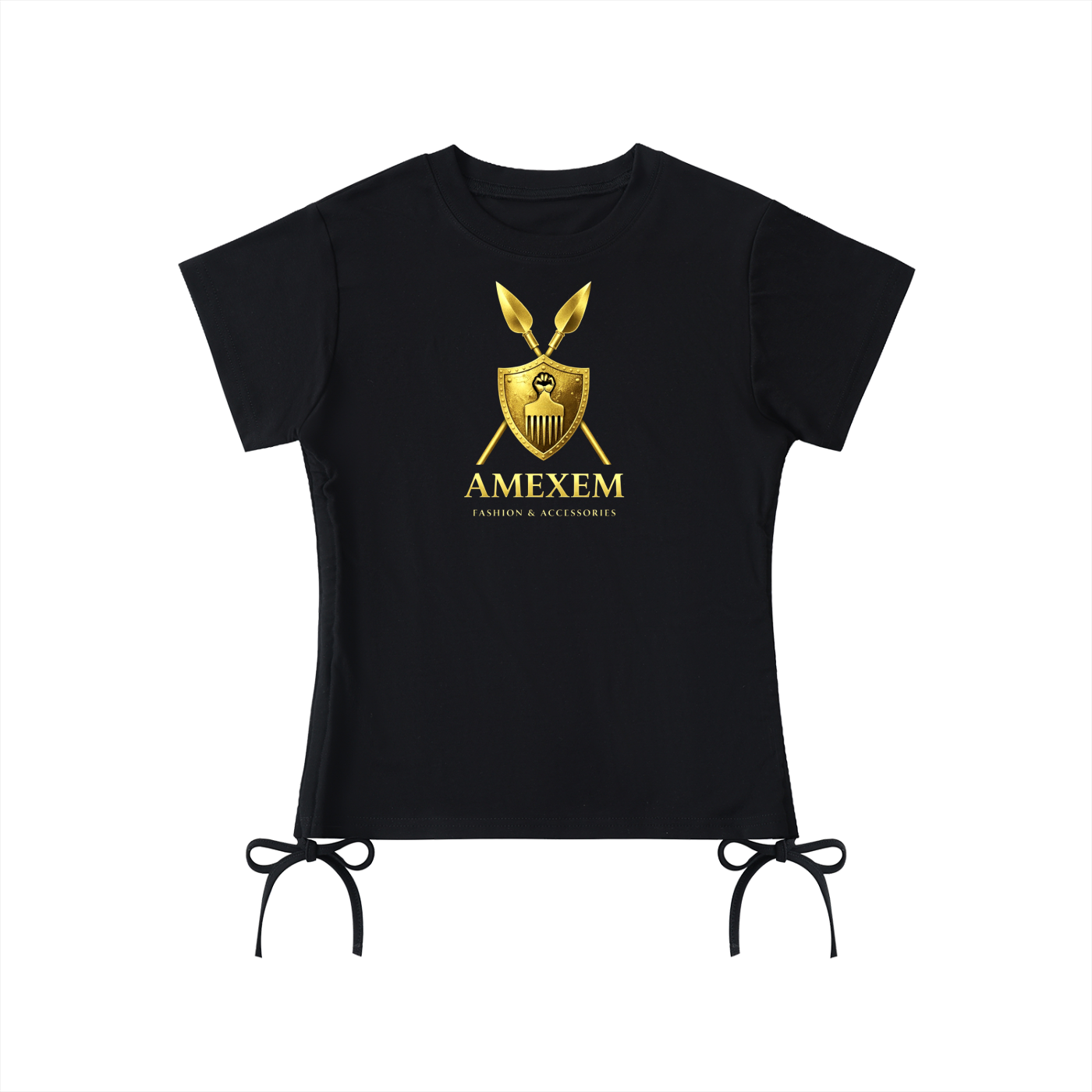 Amexem Logo Essential Drawstring T-Shirt