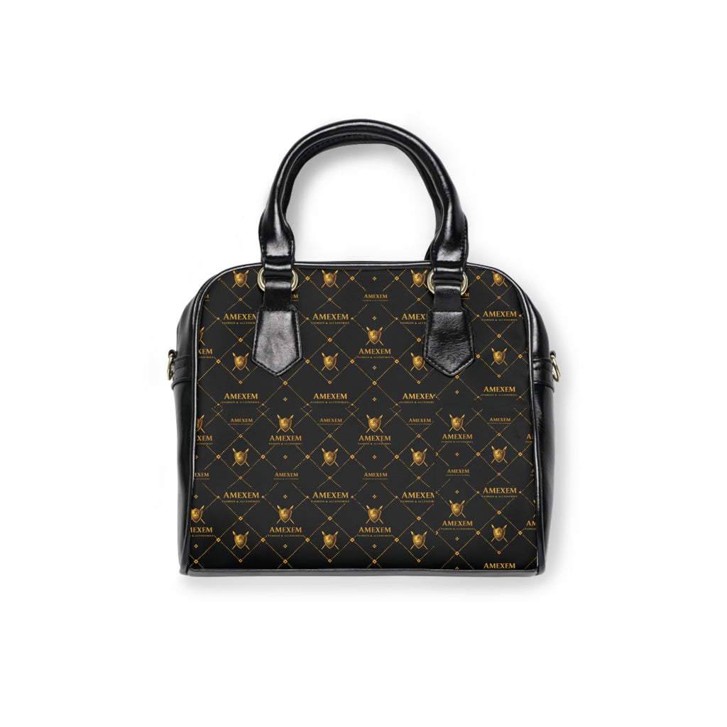 Amexem Monogram Shoulder Handbag