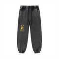 Amexem Logo Snow Wash Jogged Sweatpants