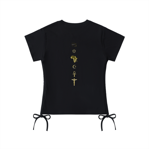 Amexem Logo Essential Drawstring T-Shirt